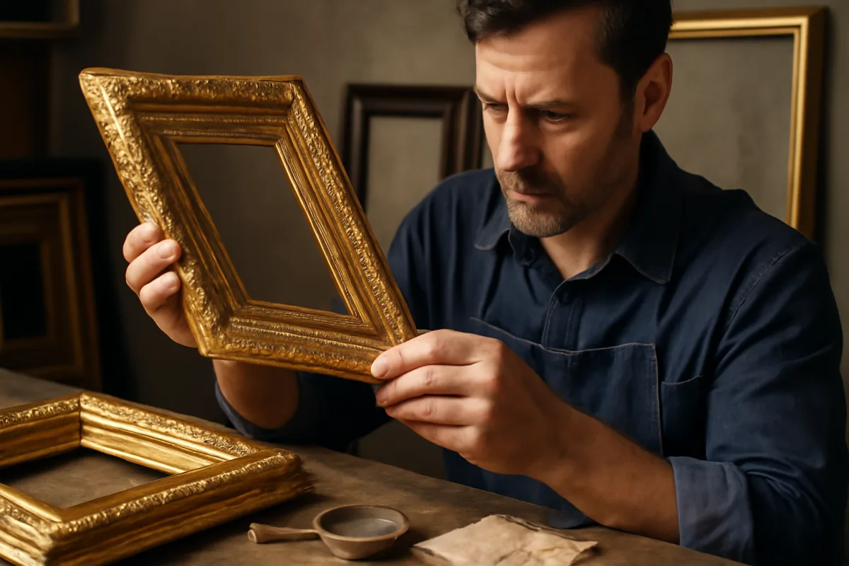 Riconoscere la qualità di una cornice artigianale: i dettagli che influiscono sul risultato