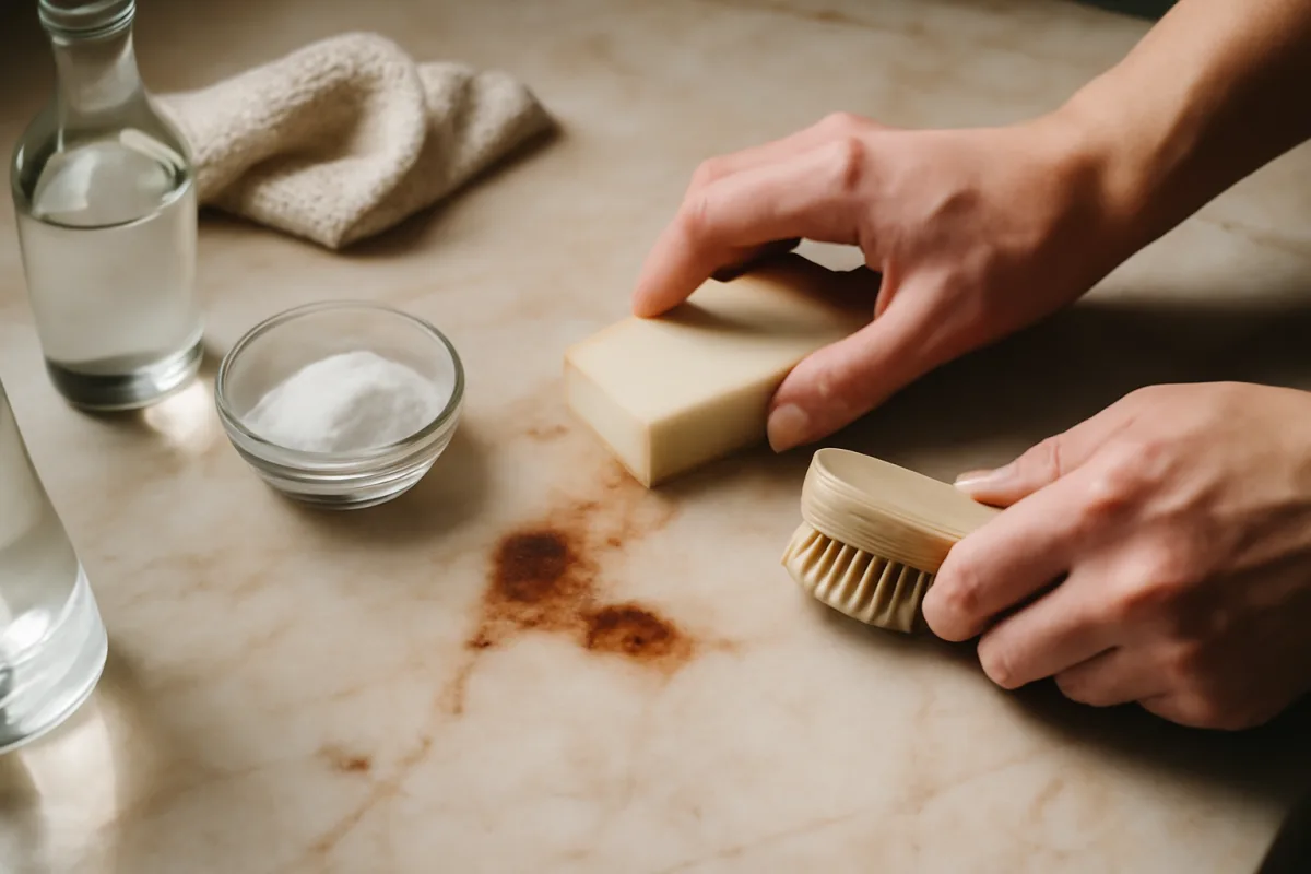 Come eliminare le macchie da superfici in marmo? I metodi artigianali più affidabili